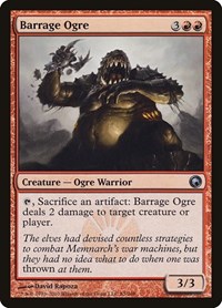 Barrage Ogre, Scars of Mirrodin
