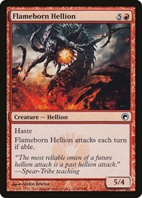 Flameborn Hellion, Scars of Mirrodin