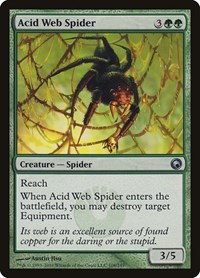 Acid Web Spider, Scars of Mirrodin