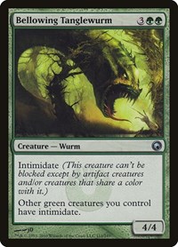 Bellowing Tanglewurm, Scars of Mirrodin