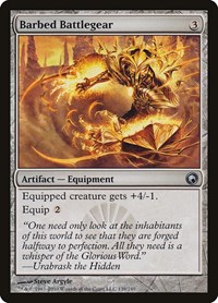 Barbed Battlegear, Scars of Mirrodin