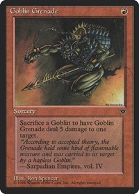 Goblin Grenade (Spencer), Fallen Empires