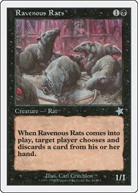Ravenous Rats, Starter 1999