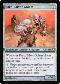 Karn, Silver Golem, From the Vault: Relics
