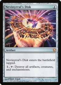 Nevinyrral's Disk, From the Vault: Relics