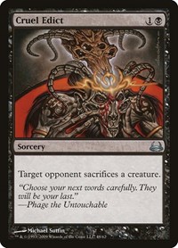 Cruel Edict, Duel Decks: Divine vs. Demonic