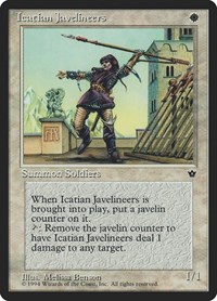 Icatian Javelineers (Benson), Fallen Empires