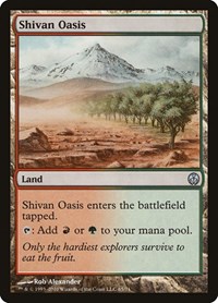 Shivan Oasis, Duel Decks: Phyrexia vs. the Coalition