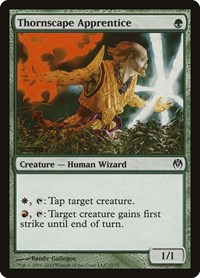 Thornscape Apprentice, Duel Decks: Phyrexia vs. the Coalition