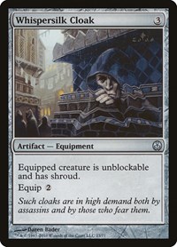 Whispersilk Cloak, Duel Decks: Phyrexia vs. the Coalition