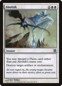Abolish, Duel Decks: Elspeth vs. Tezzeret