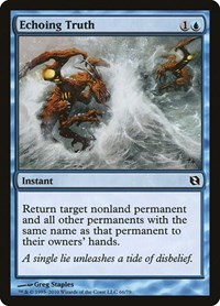 Echoing Truth, Duel Decks: Elspeth vs. Tezzeret