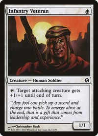 Infantry Veteran, Duel Decks: Elspeth vs. Tezzeret
