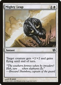 Mighty Leap, Duel Decks: Elspeth vs. Tezzeret