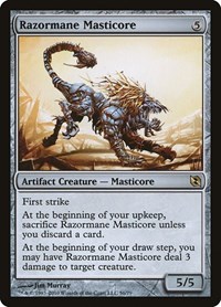 Razormane Masticore, Duel Decks: Elspeth vs. Tezzeret