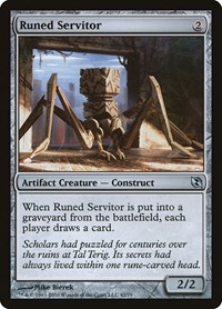 Runed Servitor, Duel Decks: Elspeth vs. Tezzeret