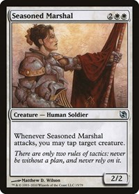 Seasoned Marshal, Duel Decks: Elspeth vs. Tezzeret
