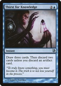 Thirst for Knowledge, Duel Decks: Elspeth vs. Tezzeret
