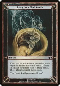 Every Hope Shall Vanish (Archenemy), Oversize Cards
