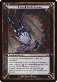 My Undead Horde Awakens (Archenemy), Oversize Cards