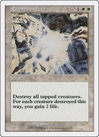 Righteous Fury, Starter 1999