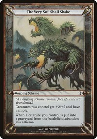 The Very Soil Shall Shake (Archenemy), Oversize Cards