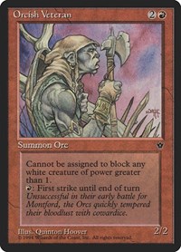 Orcish Veteran (Hoover), Fallen Empires