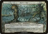 Raven's Run (Planechase), Oversize Cards