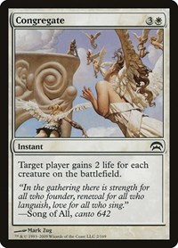 Congregate, Planechase