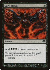 Dark Ritual, Planechase