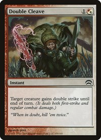 Double Cleave, Planechase