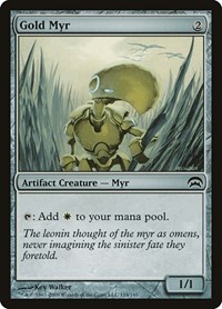 Gold Myr, Planechase