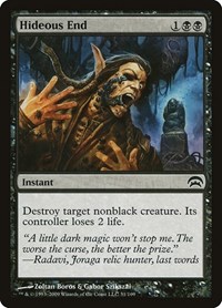 Hideous End, Planechase