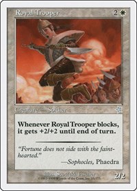 Royal Trooper, Starter 1999