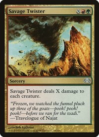Savage Twister, Planechase