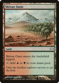 Shivan Oasis, Planechase