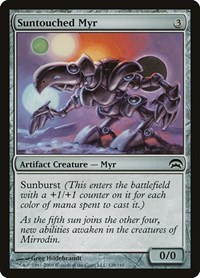 Suntouched Myr, Planechase