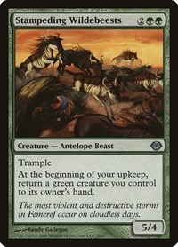 Stampeding Wildebeests, Duel Decks: Garruk vs. Liliana