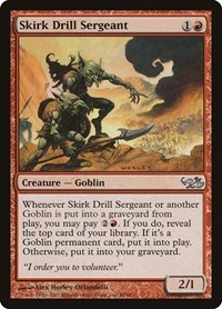 Skirk Drill Sergeant, Duel Decks: Elves vs. Goblins