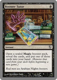 Booster Tutor, Unhinged