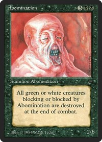 Abomination, Legends