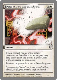 Erase (Not the Urza's Legacy One), Unhinged
