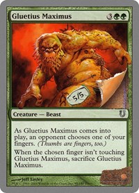 Gluetius Maximus, Unhinged
