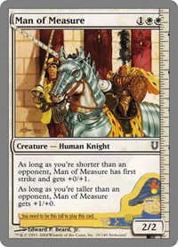 Man of Measure, Unhinged
