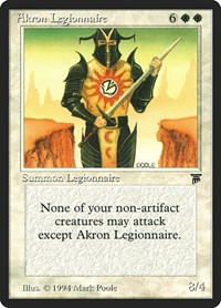 Akron Legionnaire, Legends