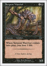 Serpent Warrior, Starter 1999