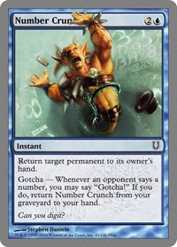 Number Crunch, Unhinged
