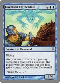 Question Elemental?, Unhinged