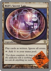 R&D's Secret Lair, Unhinged