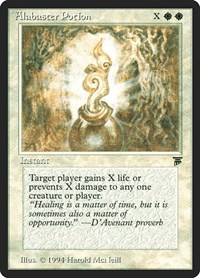 Alabaster Potion, Legends